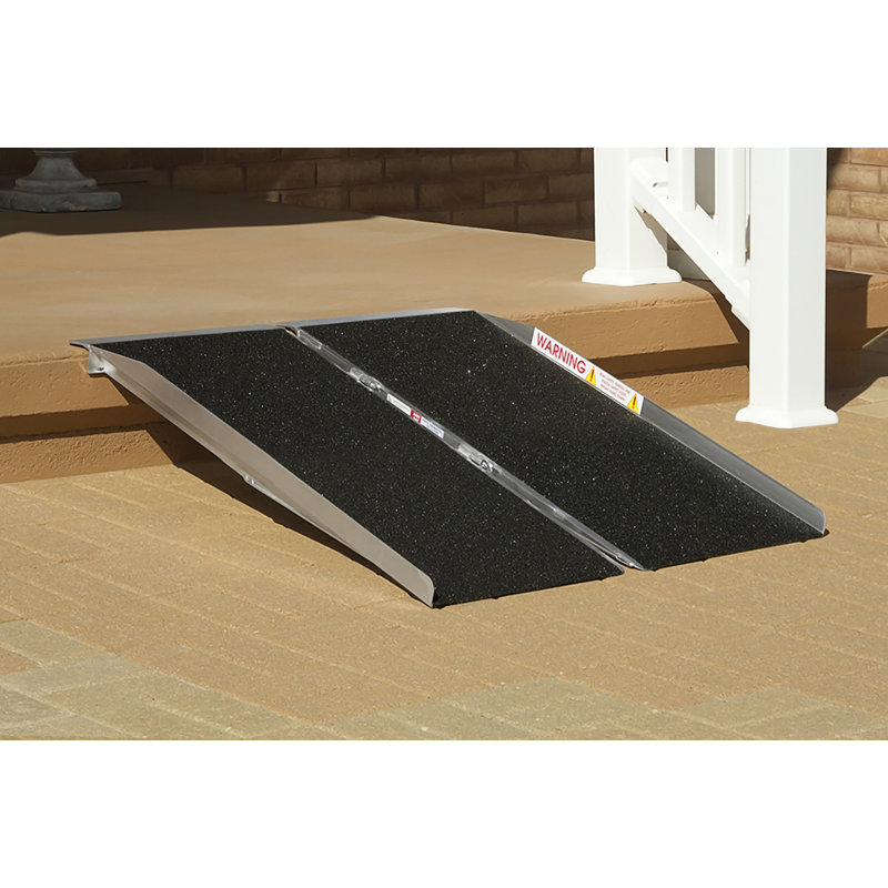 Prairie View Industries 16 in. Singlefold Portable Ramp & Reviews Wayfair